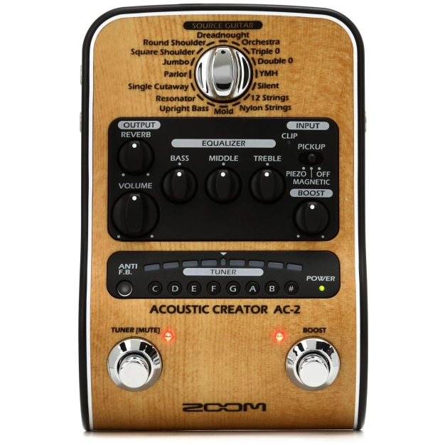 Zoom AC-2 Acoustic Creator – підсилювач для акустики