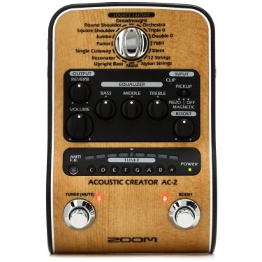 Zoom AC-2 Acoustic Creator – підсилювач для акустики