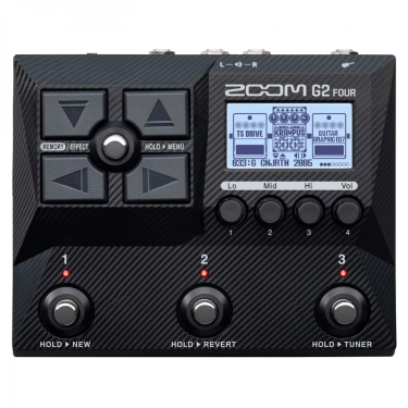 Zoom G2 FOUR Black - гітарний процесор ефектів
