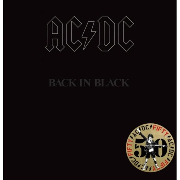 Вінілова платівка AC/DC – Back In Black 50th Anniversary Gold Vinyl LP
