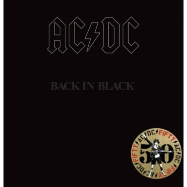 Вінілова платівка AC/DC – Back In Black 50th Anniversary Gold Vinyl LP