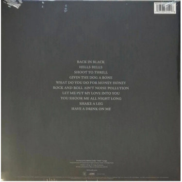 Вінілова платівка AC/DC – Back In Black 50th Anniversary Gold Vinyl LP