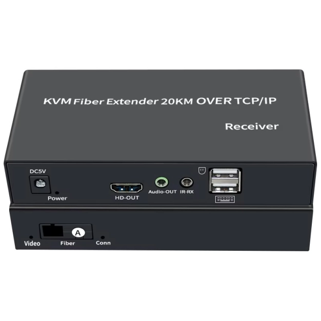 AirBase K-0035M1 HDMI KVM по оптоволокну до 20 км.