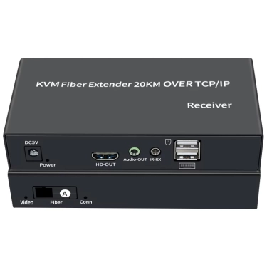 AirBase K-0035M1 HDMI KVM по оптоволокну до 20 км.