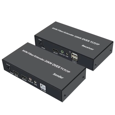 AirBase K-0035M1 HDMI KVM по оптоволокну до 20 км.