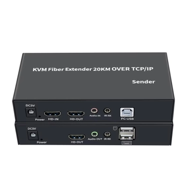 AirBase K-0035M1 HDMI KVM по оптоволокну до 20 км.
