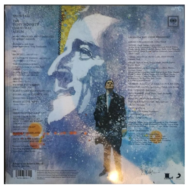 Tony Bennett Snowfall - вініл LP Remastered 2021
