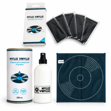 Комплект Myllo Vinyllo №2 для догляду за вінілом 350 мл
