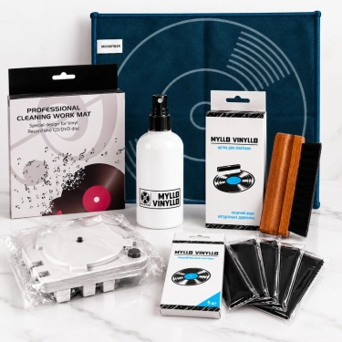 Комплект Myllo Vinyllo №5 для догляду за вінілом з матом