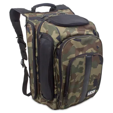 UDG Ultimate DIGI Backpack Black Camo/Orange Inside — вигляд спереду