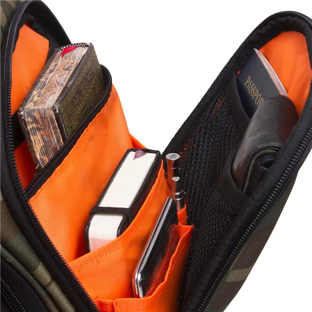 UDG Ultimate DIGI Backpack Black Camo/Orange Inside — органайзер
