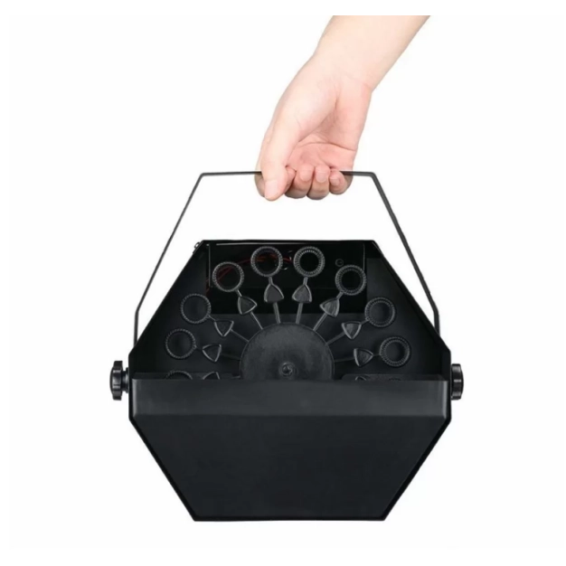 Генератор мильних бульбашок STLS Bubble mini, чорний