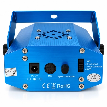 Міні-лазер STLS Laser Mini 12 червоно-зелений - 12 малюнків