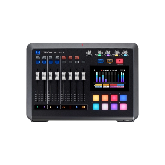 Робоча станція TASCAM Mixcast 4 для подкастів