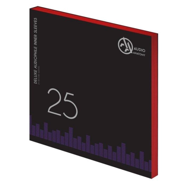 Внутрішні конверти Audio Anatomy 12″ Red - 25 шт