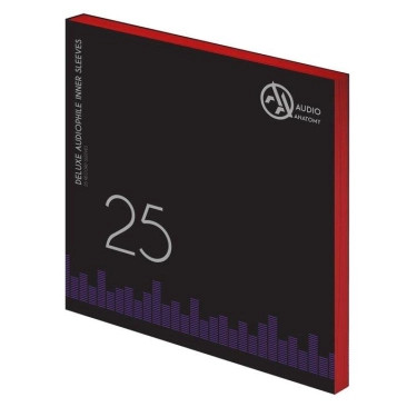 Внутрішні конверти Audio Anatomy 12″ Red - 25 шт