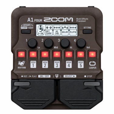 Zoom A1 FOUR – процесор ефектів для акустичних інструментів