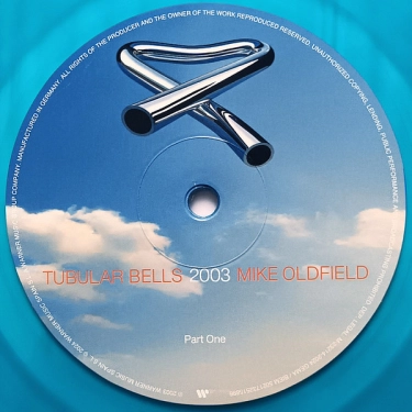 Mike Oldfield — Tubular Bells 2003 Blue Vinyl LP | Plastinka