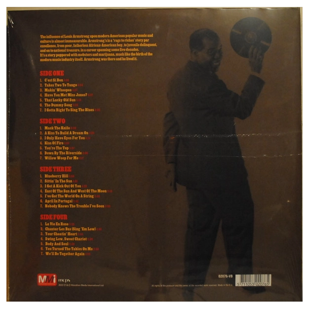 Louis Armstrong — Singin' Satchmo (2LP, 180 г)
