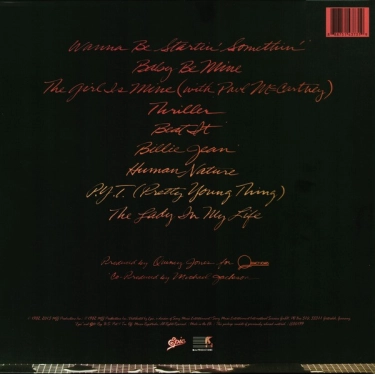 Michael Jackson — Thriller (1LP) | Epic / Sony Music