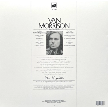 Van Morrison — Astral Weeks (1LP) | Warner