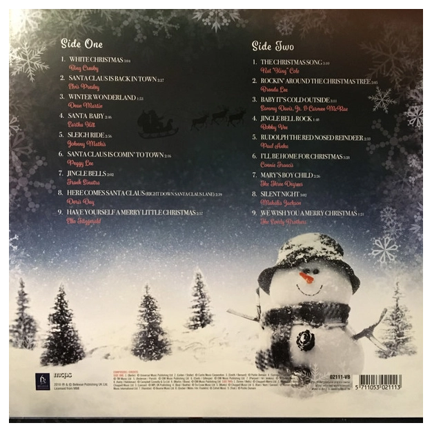 Various Artists — Christmas Hits – Traditional Festive Classics (1LP) | MMI