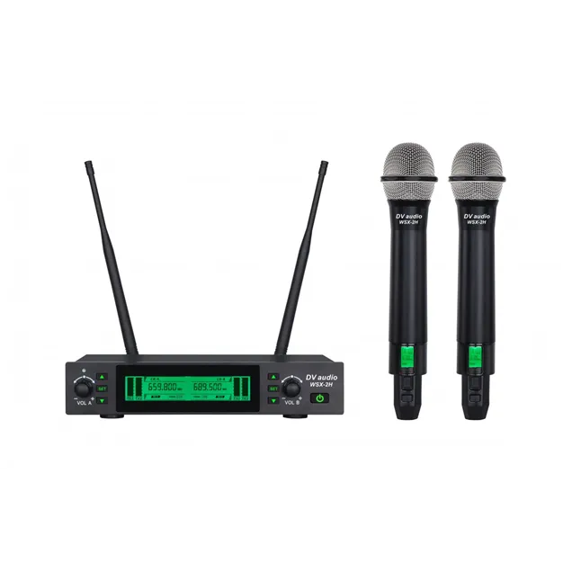 Радіосистема DV audio WSX-2H, 2 ручні мікрофони