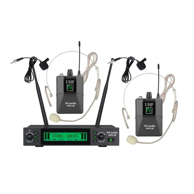 Радіосистема DV audio WSX-2B, 2 поясні передавачі