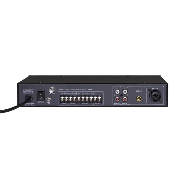 Трансляційний мікшер-підсилювач DV audio DMA-120.2P, 120 Вт
