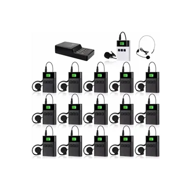 Система тур-гід DV audio TGD-KIT1T15R, 15 приймачів
