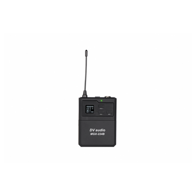Радіосистема DV audio MGX-224HB, ручний і поясний передавачі
