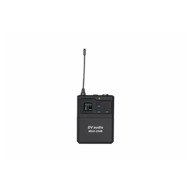 Радіосистема DV audio MGX-224HB, ручний і поясний передавачі
