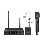 Радіосистема DV audio MGX-224HB, ручний і поясний передавачі