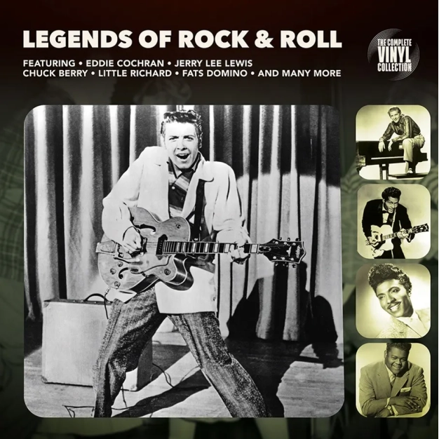 Various Artists — Legends of Rock & Roll (Lucky Dip Marble Vinyl) (1LP) | MMI