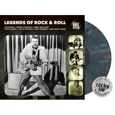 Various Artists — Legends of Rock & Roll (Lucky Dip Marble Vinyl) (1LP) | MMI