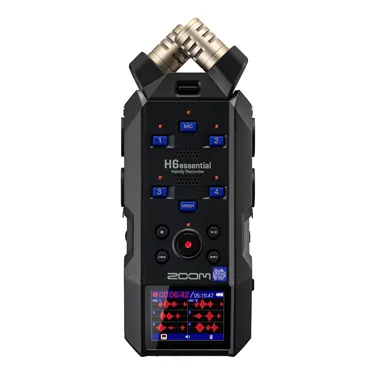 Zoom H6essential — вигляд спереду