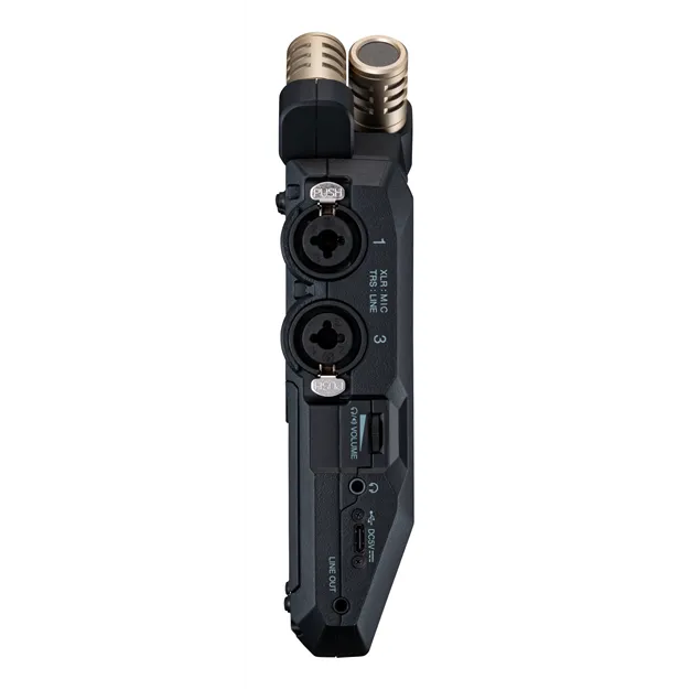 Zoom H6essential — вигляд збоку