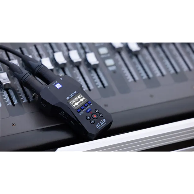 Zoom H1 XLR — підключення та роз’єми