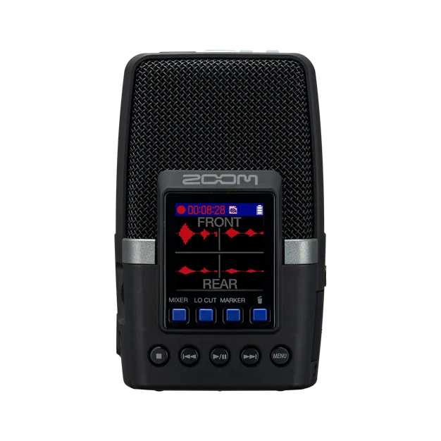 Zoom H2essential — вигляд спереду