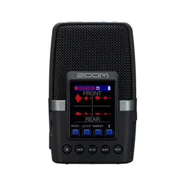 Zoom H2essential — вигляд спереду