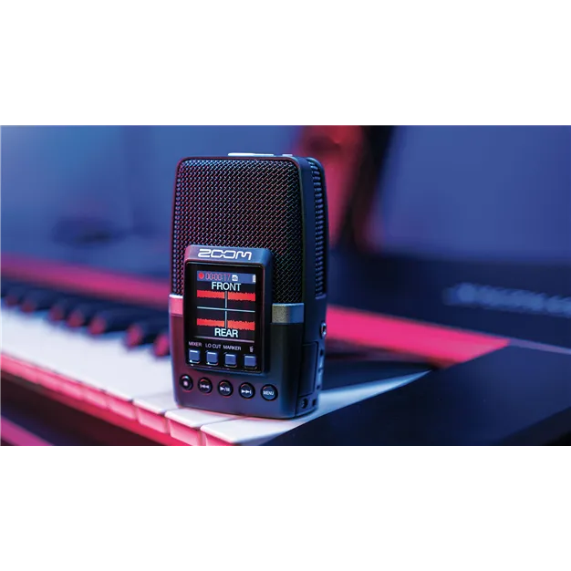Zoom H2essential — органи керування