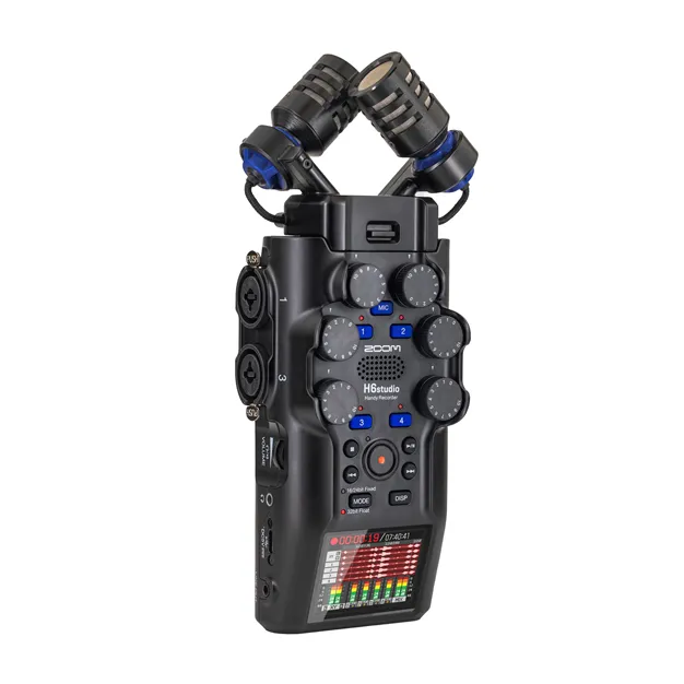Zoom H6studio — загальний вигляд