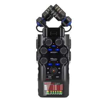 Zoom H6studio — вигляд спереду