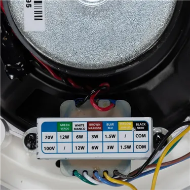 RCF PL 6X — підключення та роз’єми