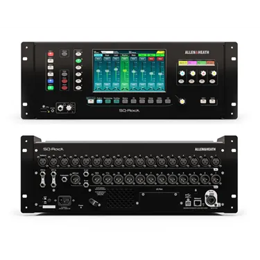 Allen & Heath SQ-Rack — передня та задня панелі