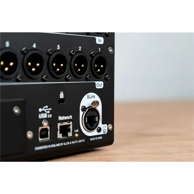 Allen & Heath SQ-Rack — підключення та роз’єми