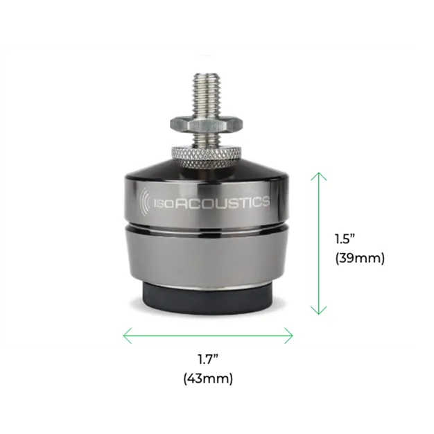 IsoAcoustics GAIA III — розміри опори