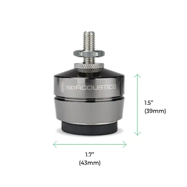 IsoAcoustics GAIA III — розміри опори
