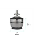 IsoAcoustics GAIA III — розміри опори