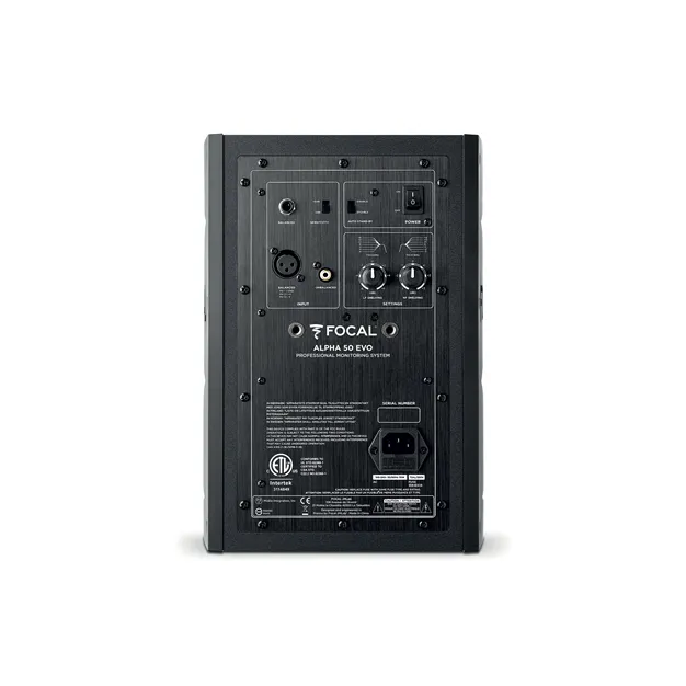 Focal Alpha 50 Evo — вигляд ззаду